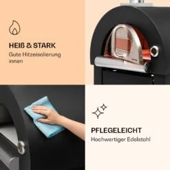 Diavolo Napoletana Pizzaofen Holzofen Rostfreier Edelstahl 13 Diavolo Napoletana Pizzaofen Holzofen Rostfreier Edelstahl -Küchenbedarf Angebote 10035759 de 0004 logo