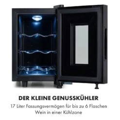 Bellevin 6 Uno Weinkühlschrank 17 Liter 11-18 °C SingleZone LED -Küchenbedarf Angebote 10035858 de 0003 logo
