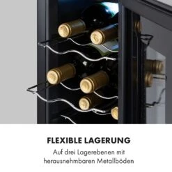 Bellevin 6 Uno Weinkühlschrank 17 Liter 11-18 °C SingleZone LED -Küchenbedarf Angebote 10035858 de 0007 logo