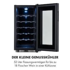 Bellevin 18 Uno Weinkühlschrank 50 Liter 11-18 °C LED Touch SingleZone 13 Bellevin 18 Uno Weinkühlschrank 50 Liter 11-18 °C LED Touch SingleZone -Küchenbedarf Angebote 10035863 de 0003 logo