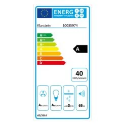 Kronleuchter Inselabzugshaube 596m³/h LED-Panel EEK A -Küchenbedarf Angebote 10035974 energy label