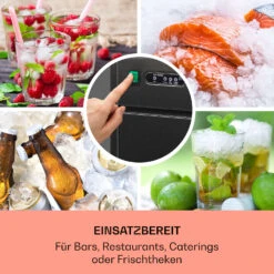 Powericer XL Eiswürfelmaschine 20 Kg/Tag 145 Watt -Küchenbedarf Angebote 10036152 de 0003 usp