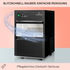 Powericer XL Eiswürfelmaschine 20 Kg/Tag 145 Watt -Küchenbedarf Angebote 10036152 de 0005 usp