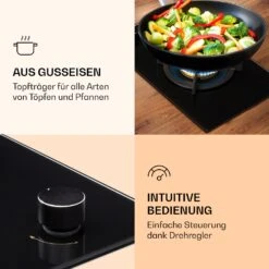 Goldflame Gaskochfeld 1 Wokbrenner Glaskeramik 10 Goldflame Gaskochfeld 1 Wokbrenner Glaskeramik -Küchenbedarf Angebote 10036336 de 0003 logo