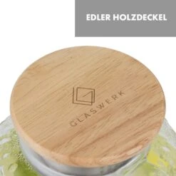 Glaswerk Livenza Wasserkrug 1,9 Liter Borosilikatglas Edelstahlsieb Deckel -Küchenbedarf Angebote 10036359 de 0006 logo