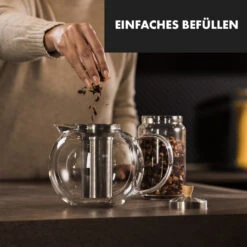 Sencha Teekanne 1,8 L Edelstahl-Siebeinsatz Borosilikatglas Deckel 11 Sencha Teekanne 1,8 L Edelstahl-Siebeinsatz Borosilikatglas Deckel -Küchenbedarf Angebote 10036375 de 0003 logo