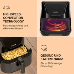 AeroVital Deluxe Heißluftfritteuse 1700W 5,4 Liter Edelstahl -Küchenbedarf Angebote 10036476 de 0005 logo