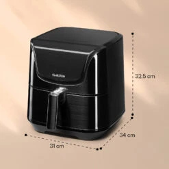 AeroVital Deluxe Heißluftfritteuse 1700W 5,4 Liter Edelstahl -Küchenbedarf Angebote 10036476 yy 0007 logo