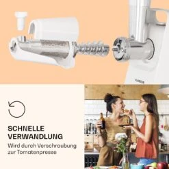 Mighty Mince Elektrischer Fleischwolf 500 - 1361 Watt 3 Lochscheiben -Küchenbedarf Angebote 10036478 de 0006 logo