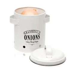 Iowa Zwiebeltopf Emaille-Stahlblech Ca. 17 X 22,5 X 14 Rostfrei -Küchenbedarf Angebote 10037448 yy 0004 logo