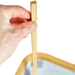 Wäschekorb Eckig Bambus Baumwollleinen Einfacher Aufbau -Küchenbedarf Angebote 10037999 yy 0006 logo