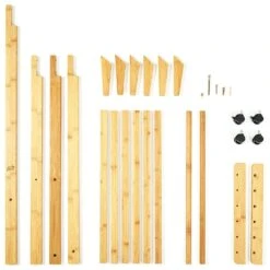 Garderobe Ablage Kleiderständer 57,5 X 173cm Asymmetrisch Bambus -Küchenbedarf Angebote 10038021 yy 0003 logo