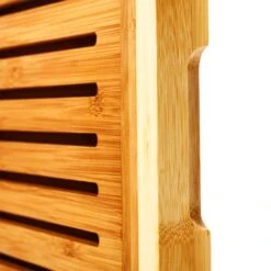 Brotschneidebrett Mit Krümelfach Bambus 38 X 3 X 25,5 Cm (BxHxT) Recycelbar -Küchenbedarf Angebote 10038056 yy 0006 logo