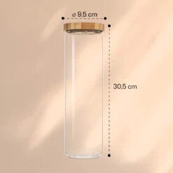Stapelglas Mit Bambusdeckel 1700 Ml Stapelbar Luftdicht 13 Stapelglas Mit Bambusdeckel 1700 Ml Stapelbar Luftdicht -Küchenbedarf Angebote 10038240 yy 0006 logo