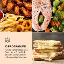 AeroVital Jumbo 3-in-1 Heißluftfritteuse Toaster Dörrautomat 1550 W 18 Liter 14 AeroVital Jumbo 3-in-1 Heißluftfritteuse Toaster Dörrautomat 1550 W 18 Liter -Küchenbedarf Angebote 10038339 de 0005 logo