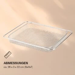 AeroVital Jumbo Heißluftfritteuse Gitterkorb Edelstahl 9 AeroVital Jumbo Heißluftfritteuse Gitterkorb Edelstahl -Küchenbedarf Angebote 10038341 de 0004 logo