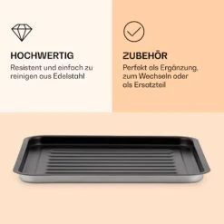 AeroVital Jumbo Heißluftfritteuse Backblech Edelstahl 8 AeroVital Jumbo Heißluftfritteuse Backblech Edelstahl -Küchenbedarf Angebote 10038342 de 0003 logo