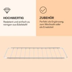 AeroVital Jumbo Heißluftfritteuse Grillrost Edelstahl -Küchenbedarf Angebote 10038343 de 0003 logo