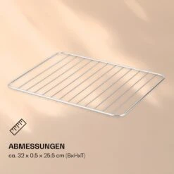 AeroVital Jumbo Heißluftfritteuse Grillrost Edelstahl -Küchenbedarf Angebote 10038343 de 0004 logo