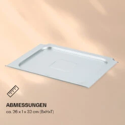 AeroVital Jumbo Heißluftfritteuse Abtropfblech Edelstahl -Küchenbedarf Angebote 10038344 de 0004 logo