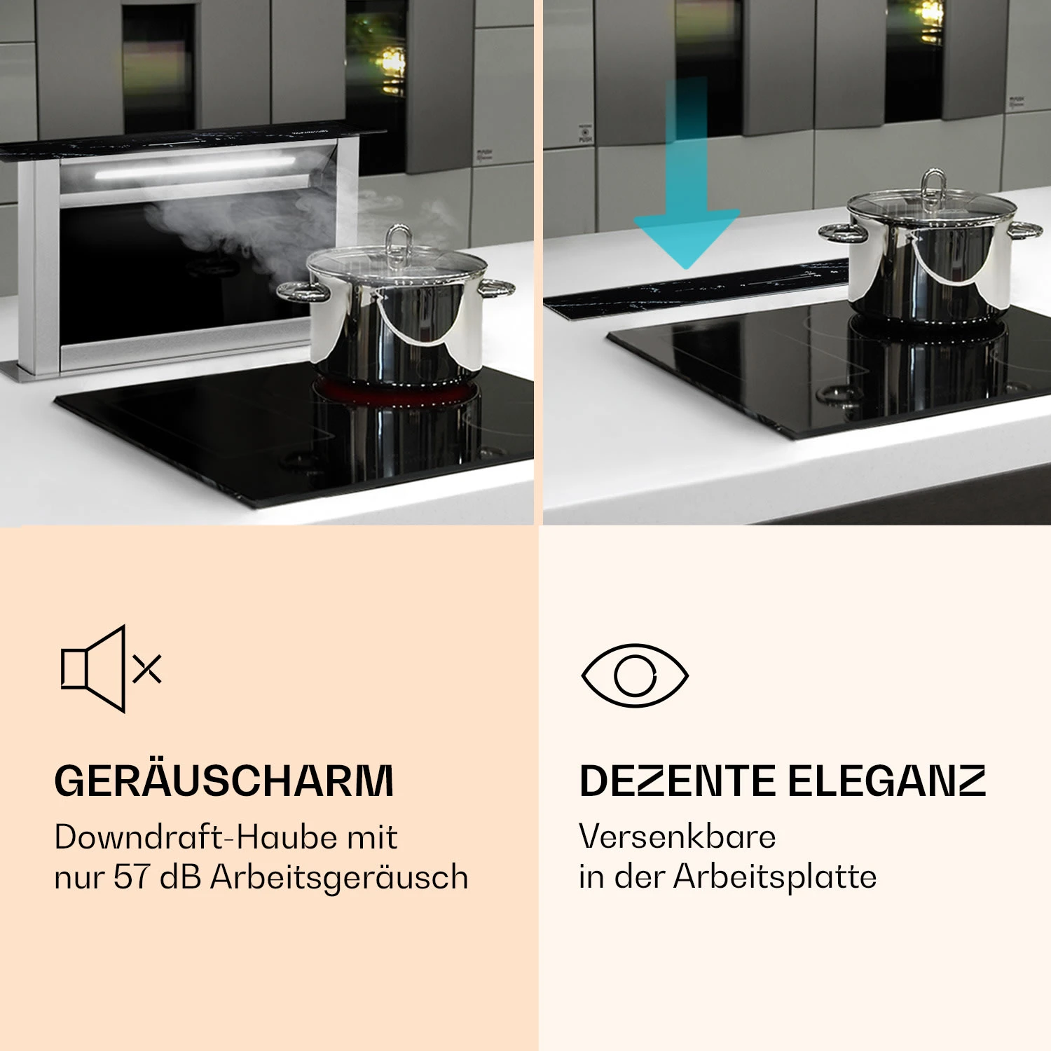 Royal Flush Eco Dunstabzugshaube 60 Cm 576 M³/h A+ 4 Royal Flush Eco Dunstabzugshaube 60 Cm 576 M³/h A+ – Bild 3