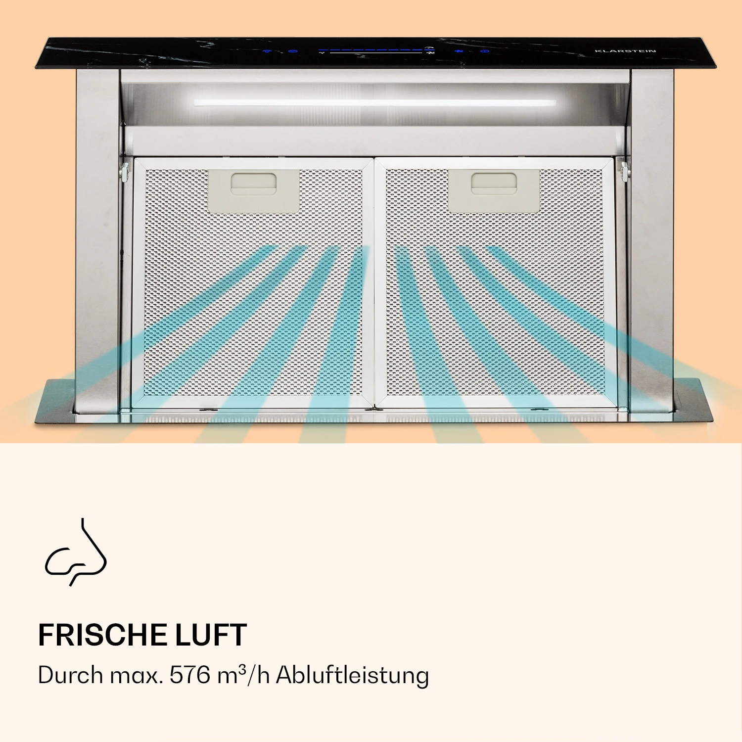 Royal Flush Eco Dunstabzugshaube 60 Cm 576 M³/h A+ 5 Royal Flush Eco Dunstabzugshaube 60 Cm 576 M³/h A+ – Bild 4