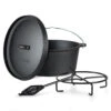 Galloway Dutch Oven 9.0 BBQ-Topf Gusseisen Größe L / 9 Qt -Küchenbedarf Angebote 10038582 yy 0001 titel