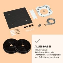 Futurelight Smart Inselabzugshaube Umluft 420m³/h LED Edelstahl 15 Futurelight Smart Inselabzugshaube Umluft 420m³/h LED Edelstahl -Küchenbedarf Angebote 10038709 de 0006 logo