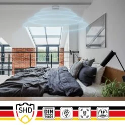 Rauchmelder DOF39 Kunststoff Warnsignal: 85 DB 9V Batteriebetrieben -Küchenbedarf Angebote 10038800 yy 0005 logo