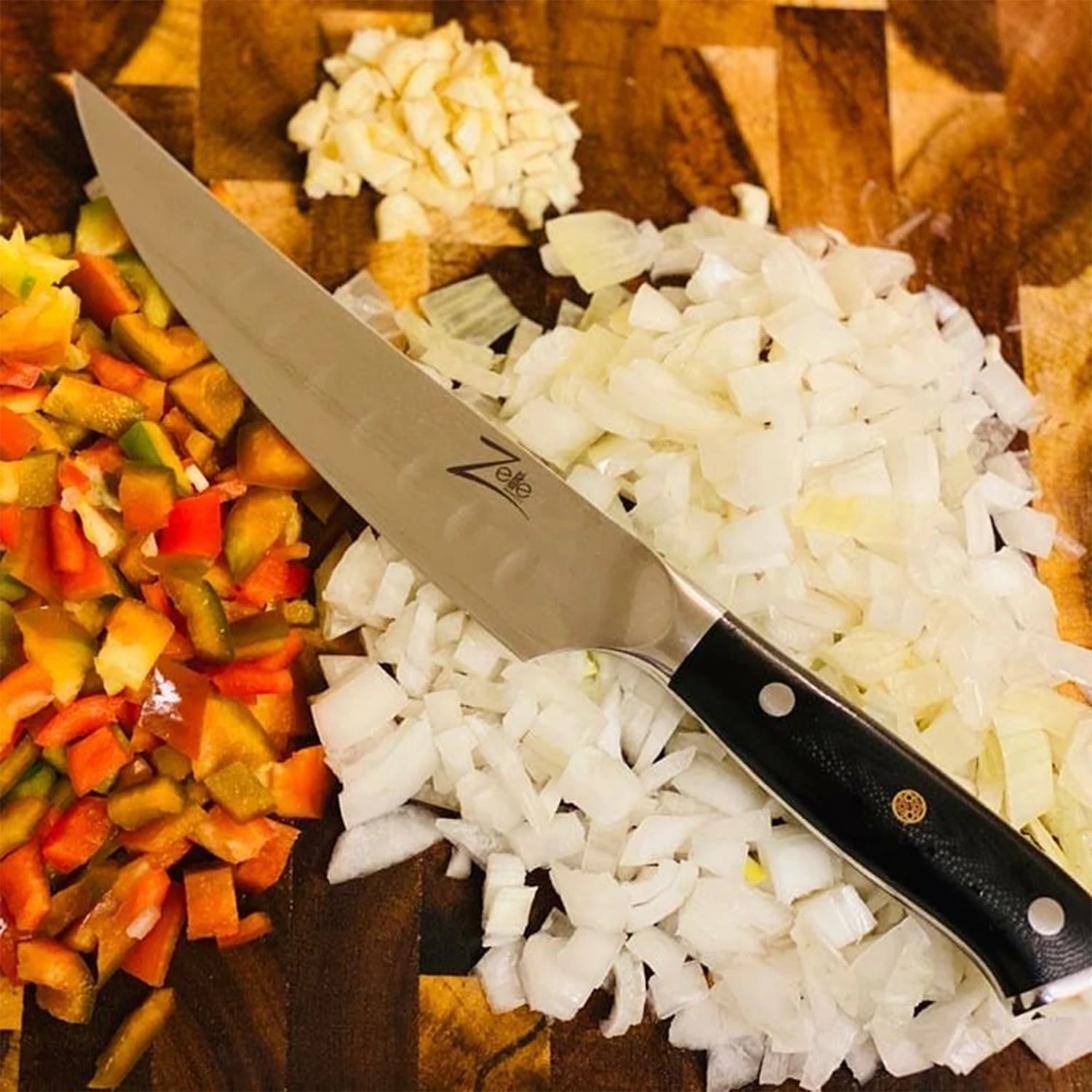 Alpha-Royal Japanese Serie 6" Ausbeinmesser Japanischer AUS10 Damaszener-Stahl 6 Alpha-Royal Japanese Serie 6" Ausbeinmesser Japanischer AUS10 Damaszener-Stahl – Bild 4