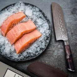 Infinity Wave 7" Santokumesser 61 HRC Damaszenerstahl 10 Infinity Wave 7" Santokumesser 61 HRC Damaszenerstahl -Küchenbedarf Angebote 10039039 yy 0004 logo