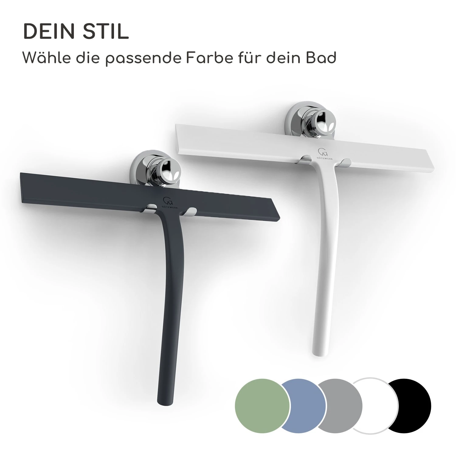 Blaze Duschabzieher 28 Cm Silikonumhüllung Edelstahlkern Modernes Design 8 Blaze Duschabzieher 28 Cm Silikonumhüllung Edelstahlkern Modernes Design – Bild 6