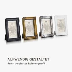 Regent Bilderrahmen Rechteckig 25 X 20 Cm Fotos Passepartout Glas Rokoko -Küchenbedarf Angebote 10039345 de 0004 logo