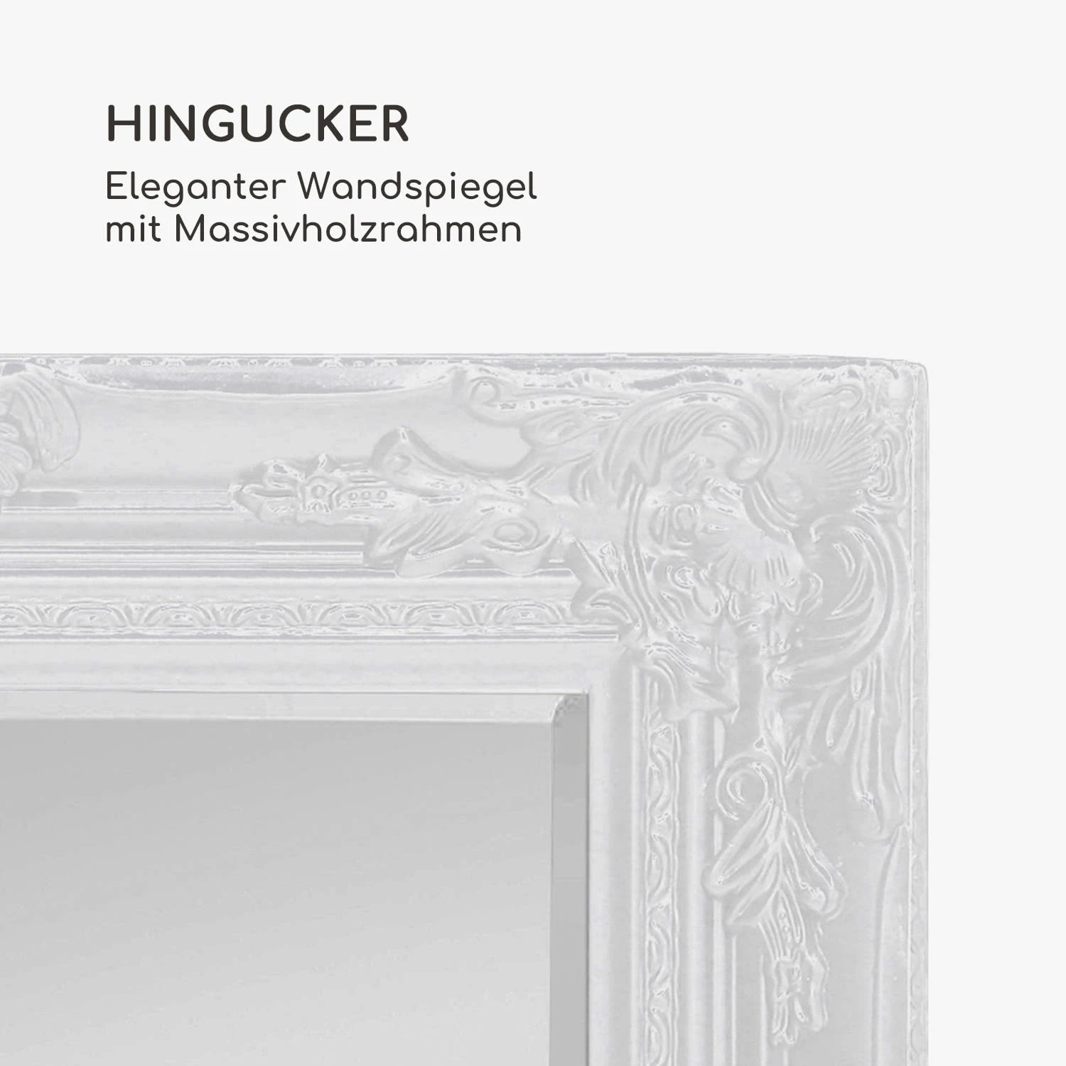 Ipswich Wandspiegel Massivholzrahmen Rechteckig 53 X 42 Cm 6 Ipswich Wandspiegel Massivholzrahmen Rechteckig 53 X 42 Cm – Bild 4