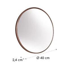 Fournier Wandspiegel Metallrahmen Rund Ø 40 Cm 13 Fournier Wandspiegel Metallrahmen Rund Ø 40 Cm -Küchenbedarf Angebote 10039434 yy 0006 logo