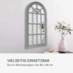 Savile Französischer Fensterspiegel Holzrahmen 86 X 46 Cm -Küchenbedarf Angebote 10039440 de 0003 logo