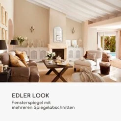 Savile Französischer Fensterspiegel Holzrahmen 86 X 46 Cm 9 Savile Französischer Fensterspiegel Holzrahmen 86 X 46 Cm -Küchenbedarf Angebote 10039441 de 0002 logo