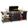 Jersey Outdoor Kitchen Gasgrill Spüle 20,7 KW 5+1 Brenner Mobil -Küchenbedarf Angebote 10039854 yy 0001 titel