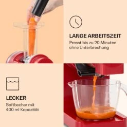 Bella Elegance Saftpresse 200 W 400 Ml BPA-frei -Küchenbedarf Angebote 10039898 de 0004 logo