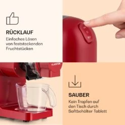 Bella Elegance Saftpresse 200 W 400 Ml BPA-frei -Küchenbedarf Angebote 10039898 de 0006 logo
