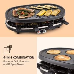 All-U-Can-Grill Raclette Raclette-Grill 4-in-1 Zubehör Für 8 Personen -Küchenbedarf Angebote 10039923 de 0003 logo