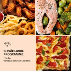 Vigor Air Heißluftfritteuse 1800 W 30 Liter 18 Programme 13 Vigor Air Heißluftfritteuse 1800 W 30 Liter 18 Programme -Küchenbedarf Angebote 10039941 de 0004 logo