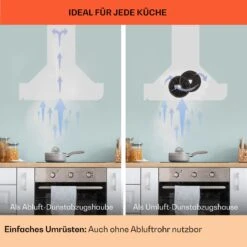 Clara 90 Dunstabzugshaube Glas 509 M³/h Touch Ambiente-Licht -Küchenbedarf Angebote 10040143 de 0007 logo