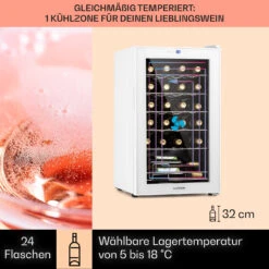 Shiraz 24 Uno Weinkühlschrank 63l 24Fl Touch-Bedienfeld 5-18°C -Küchenbedarf Angebote 10040217 de 0003 logo
