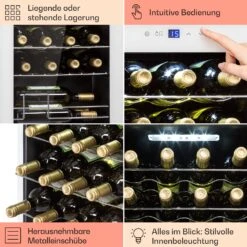 Shiraz 28 Uno Weinkühlschrank 74l 28Fl Touch-Bedienfeld 5-18°C 14 Shiraz 28 Uno Weinkühlschrank 74l 28Fl Touch-Bedienfeld 5-18°C -Küchenbedarf Angebote 10040218 de 0005 usp