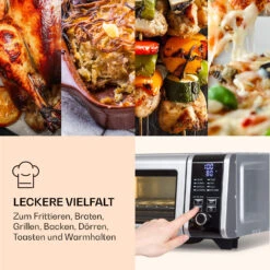 Vita-Crisp Heißluftfritteuse 1700W 10L 8 Funktionen Platzsparend -Küchenbedarf Angebote 10040224 de 0004 logo