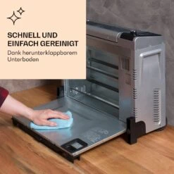 Vita-Crisp Heißluftfritteuse 1700W 10L 8 Funktionen Platzsparend -Küchenbedarf Angebote 10040224 de 0005 logo