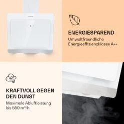 Aurora 60 Smart Dunstabzugshaube 550 M³/h 60cm Kopffrei Ambiente-Licht EEC A++ -Küchenbedarf Angebote 10040235 de 0004 logo