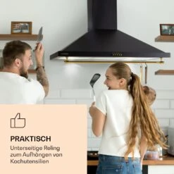 Montblanc 90 Dunstabzugshaube 610m³/h 165W 2x1,5W LED Reling -Küchenbedarf Angebote 10040266 de 0002 logo