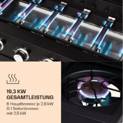 Valdosta 6.1 Gasgrill 6+1 Brenner 19,3 KW Gesamtleistung 13 Valdosta 6.1 Gasgrill 6+1 Brenner 19,3 KW Gesamtleistung -Küchenbedarf Angebote 10040269 de 0004 logo